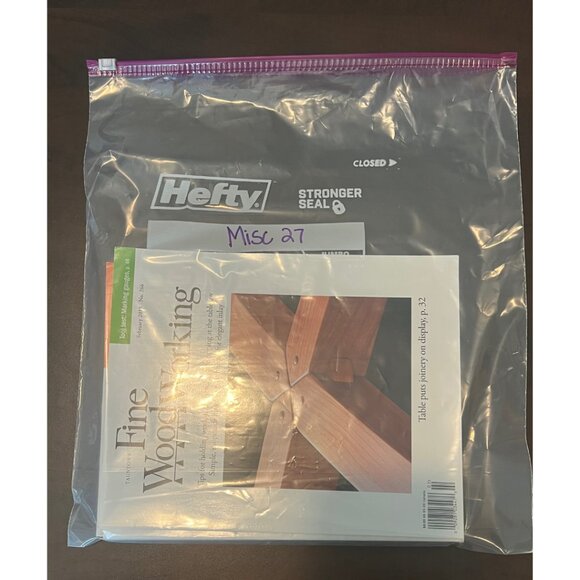 Fine Woodworking 2018 bundle of 5 magazines.  DIY Woodworking - Picture 9 of 9